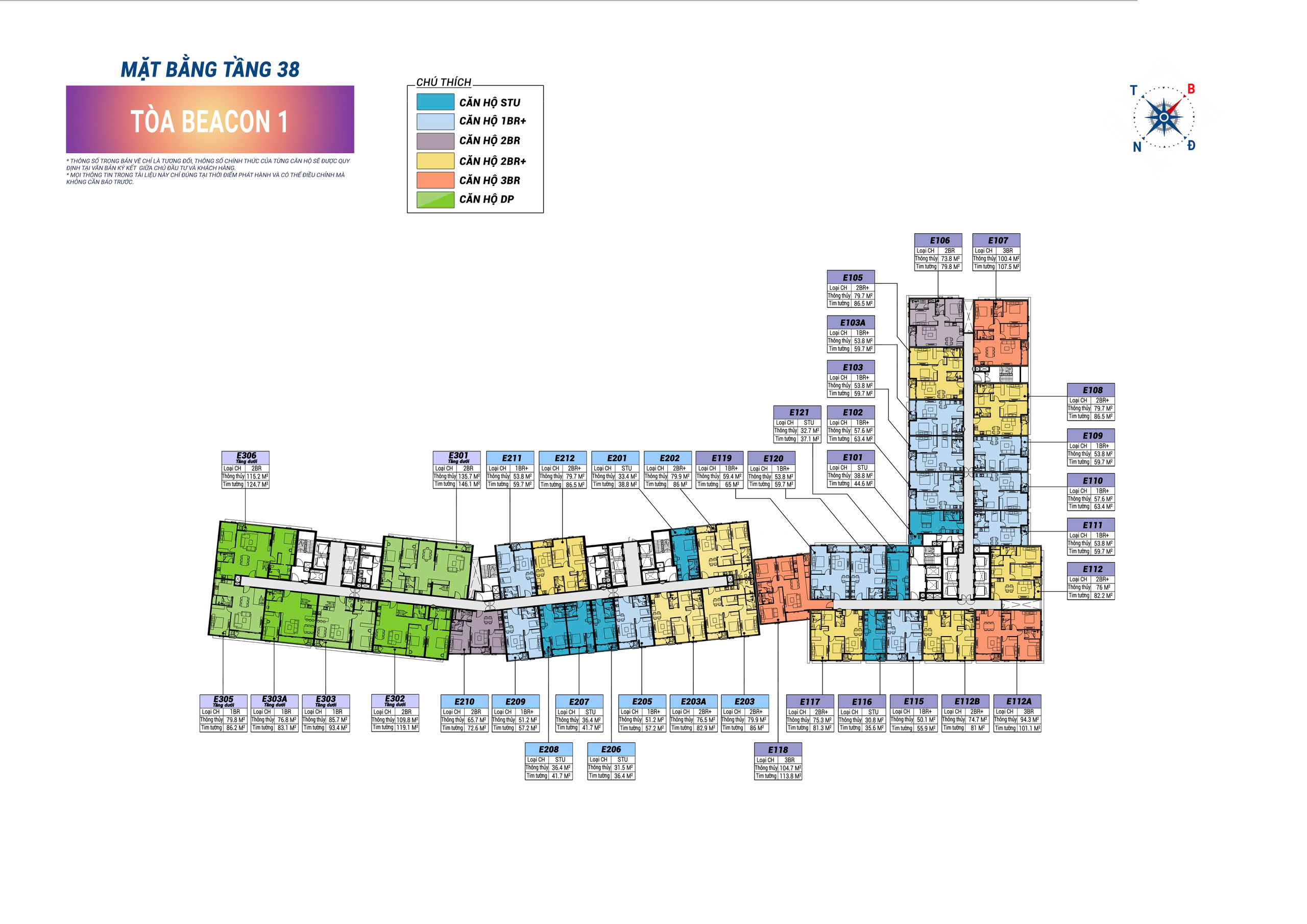 mat bang can ho beacon tower tang 38